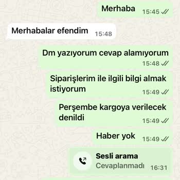 Ödeme Yapılan Sipariş Teslim Edilmedi, Hesabım Engellendi