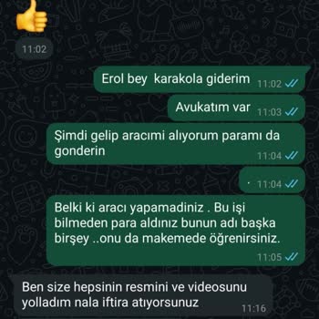 Aracım Tamir Edilmedi, 25.000 TL Zarara Uğradım Ve Ekstra Masraf Çıktı!