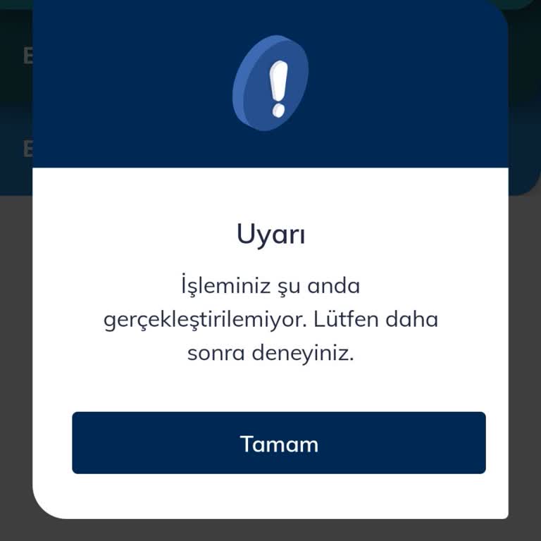 Hattım Bilgim Dışında Uygulama Kullanımına Kapatıldı, Sorunum Çözülmüyor