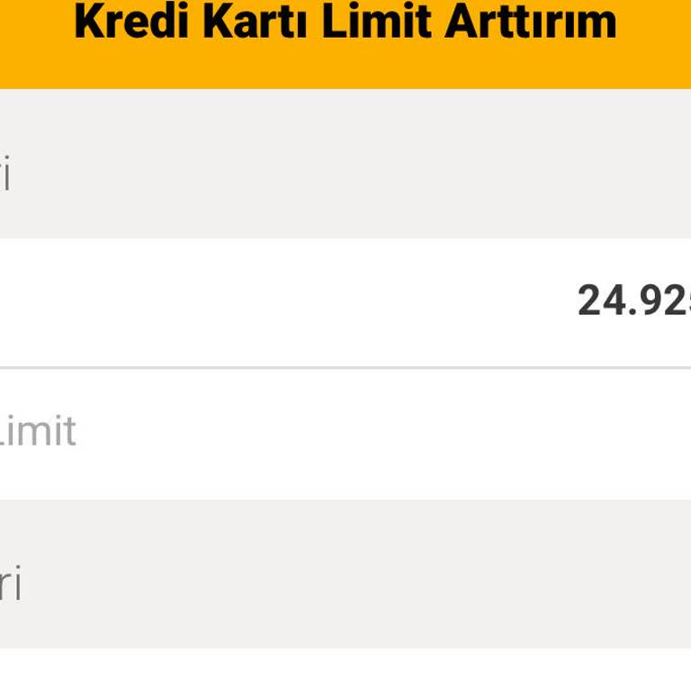 11 Yıllık Maaş Müşterisine Kredi Kartı Limiti Artırılmıyor