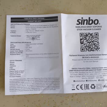 Kısa Sürede Arızalanan Süpürge Ve Yavaş Servis Mağduriyeti