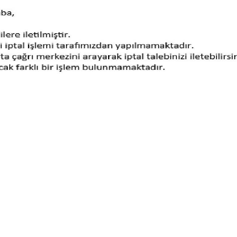 Sigorta İptali Talebim Cevapsız Kaldı, Ücret İadesi Yapılmıyor