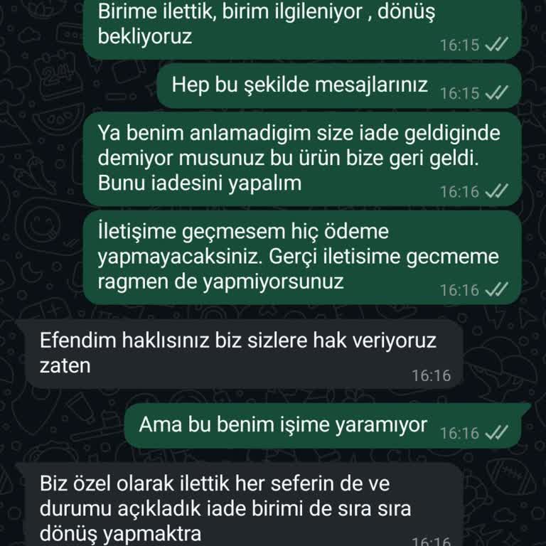 İade Ücretim Bir Aydır Yatırılmıyor, Sürekli Oyalıyorlar