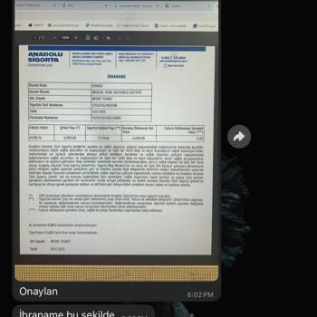 Eksik Evrak Nedeniyle Sigorta Ödemesi Yapılmadı Ve Fatura Zamlandı