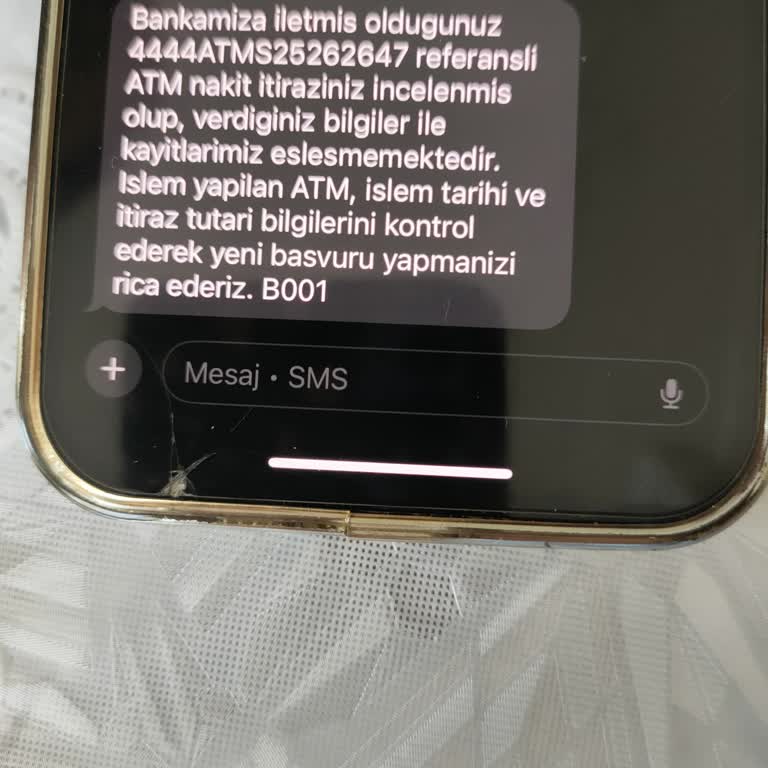 ATM İşleminde Eksik Para İadesi Ve Mağduriyetin Giderilmemesi