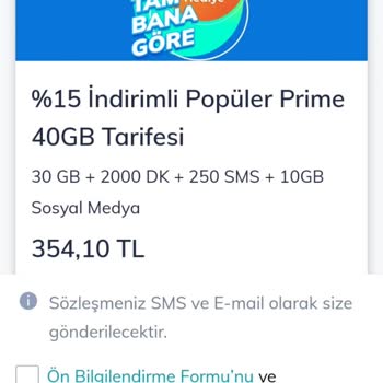 Mobil Tarife Geçiş Kurallarındaki Değişiklikler Nedeniyle Mağduriyet Yaşadım
