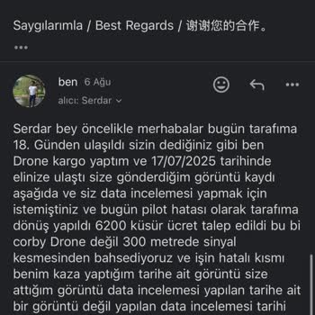 Garanti Kapsamındaki DJI Avata 2 İçin Sinyal Kesilmesi Sonrası Ücretli Onarım Dayatması