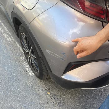 Dağıtım Aracı Park Halindeki Aracıma Zarar Verdi Firma İlgilenmedi