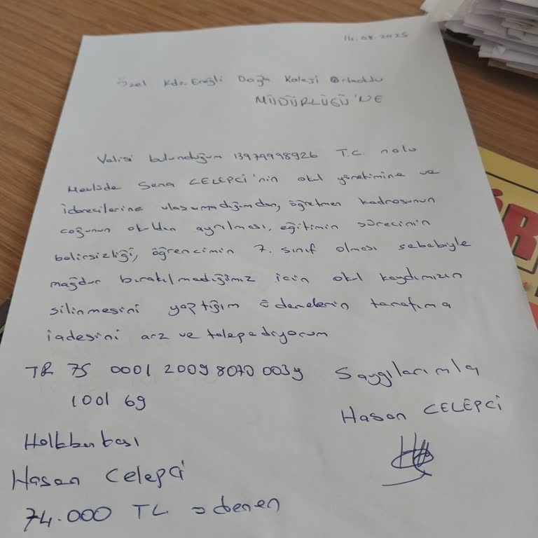 Kapanan Okulda Kayıt Ücreti İadesi Yapılmıyor, Yetkililere Ulaşılamıyor