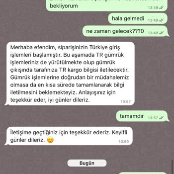 Siparişin İki Ay Geçmesine Rağmen Teslim Edilmemesi Ve Yetersiz Müşteri Hizmeti