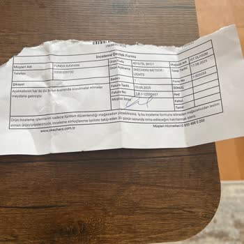 Kısa Sürede Yıpranan Ayakkabı İçin Ürün Değişimi Talebim Sonuçsuz Kaldı