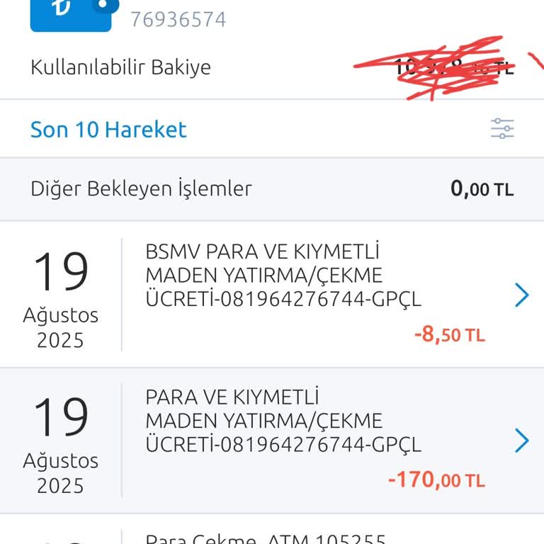 ATM Para Çekme Limitinin Düşürülmesi Ve Bilgilendirme Eksikliği