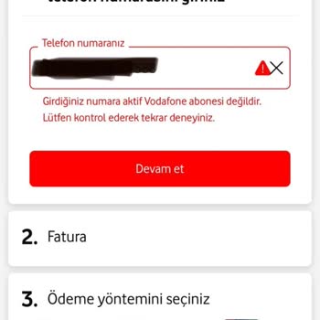 Vodafone Kurumsal Hat Taşıma Sürecinde Yaşanan Süreç Ve Hizmet Sorunları