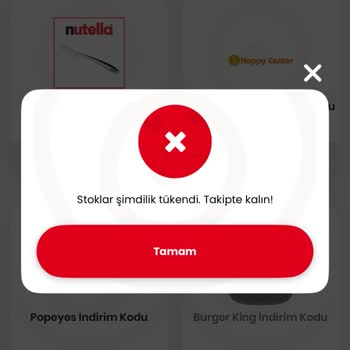 Nutella Kampanyasında Hediyeye Ulaşamama Ve Stok Sorunu