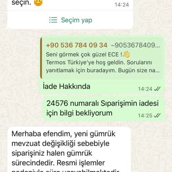 Teslim Edilmeyen Sipariş Ve Yetersiz Müşteri Desteği Nedeniyle Ücret İadesi Talebi
