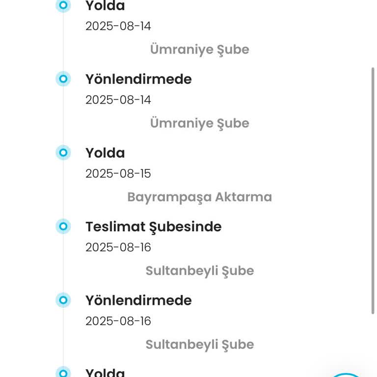 Kargom İstanbul İçinde Şubeler Arasında Dolaştırılıyor, Teslim Edilmiyor