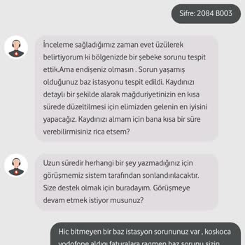 Vodafone İnternet Çekmiyor Mağduriyetim Giderilmiyor