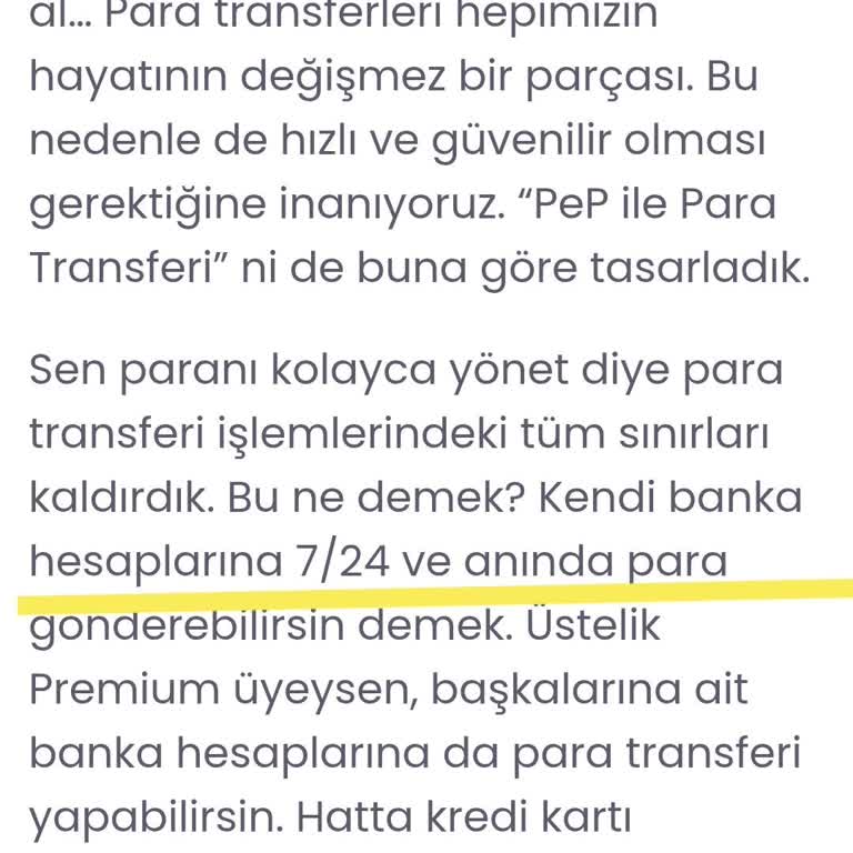 Pep Uygulamasında Banka Transferi Gecikmesi Ve İletişim Sorunu