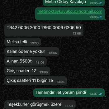 Günlük Kiralık Ev İlanında Şüpheli Hesap Tespiti