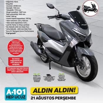 A101de Motosiklet Fiyatı Bir Günde 10 Bin TL Arttı Müşteri Hizmetleri Şaşırttı