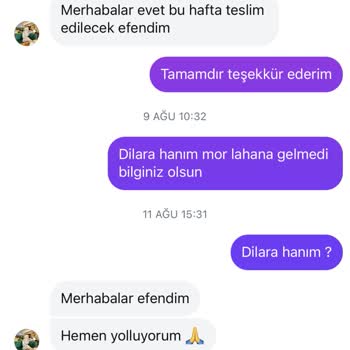 Eksik Ürün Ve İade Sorunu: Mor Lahana Teslim Edilmedi