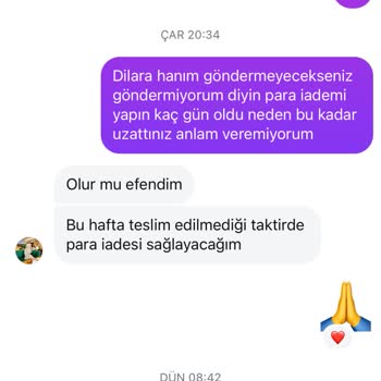 Eksik Ürün Ve İade Sorunu: Mor Lahana Teslim Edilmedi