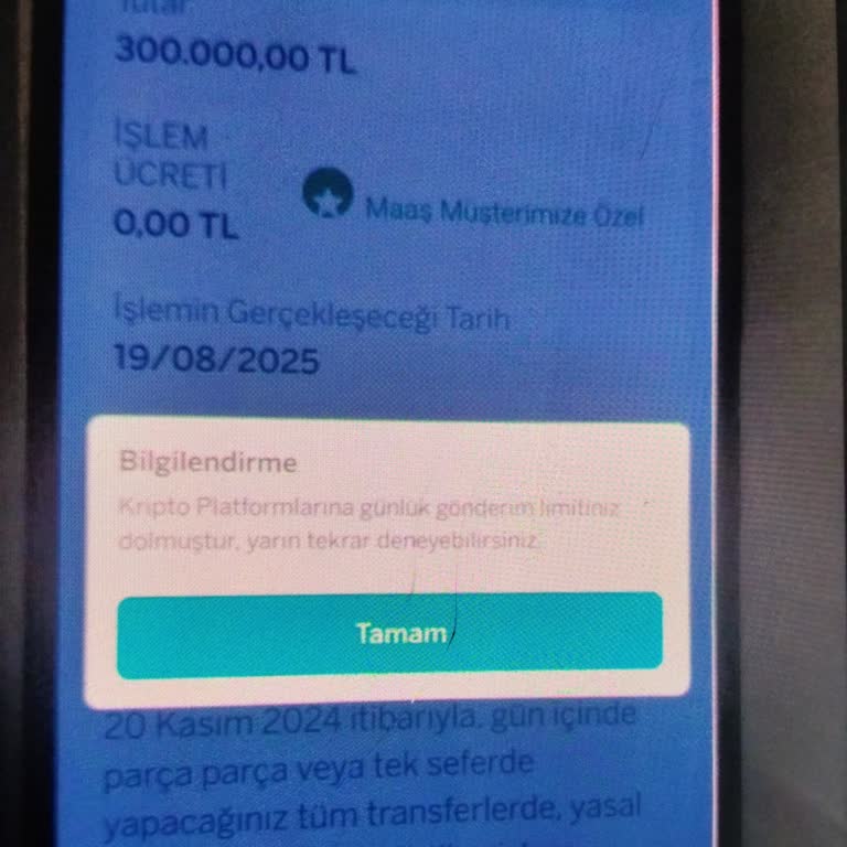 Garanti Bankası Kripto Hesabına EFT Engeli Ve Çözülmeyen Mağduriyet