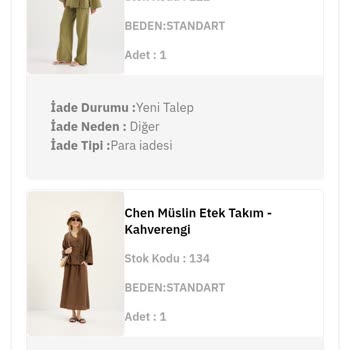 Sipariş Edilen Ürünler 20 Gündür Teslim Edilmedi, İade Talep Ediyorum