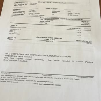 Bilgim Dışında Ek Sigorta Ve Haksız Tahsilat: Unico Sigorta'dan Mağduriyet