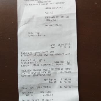 Kullanılmamış Telefonun Değişimi Kutu Bahanesiyle Reddedildi