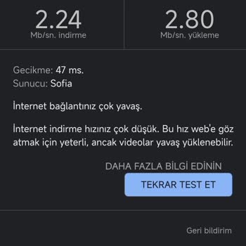 Netspeed'den Aldığım 100 Mbps İnternet 3 Mbps'yi Geçmiyor, Sorunuma Çözüm Yok!