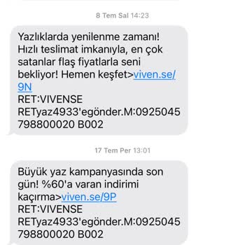 Sipariş İptali Sonrası Ücret İadesi Yapılmıyor, Müşteri Hizmetleri Yanıt Vermiyor