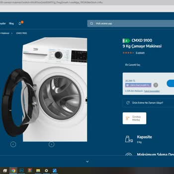 Beko Yanıltıcı Ürün Görselleri ve Menteşe Sorunu Nedeniyle Mağduriyet