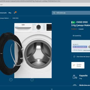 Beko Yanıltıcı Ürün Görselleri ve Menteşe Sorunu Nedeniyle Mağduriyet