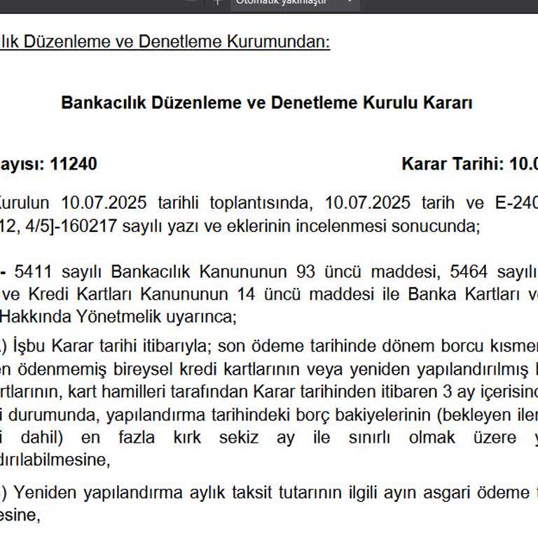 Türkiye İş Bankası'ndan Borç Yapılandırma Talebime Çözüm Sunulmuyor