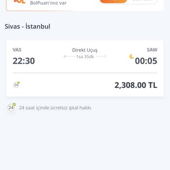 Bilet Alımından Sonra Fiyat Düşüşü Ve İade Talebine Olumsuz Yanıt