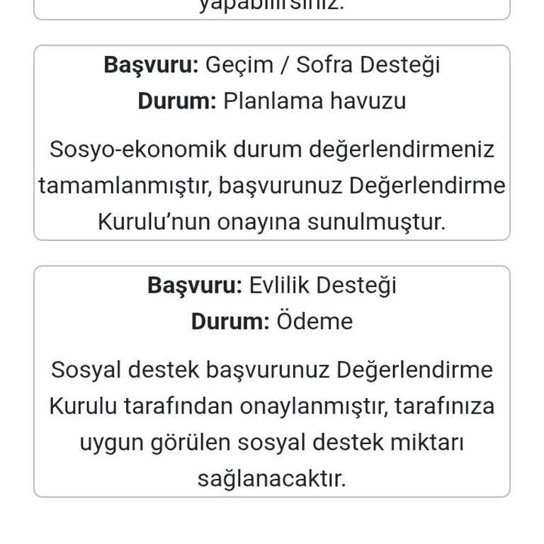 İBB Market Kartı Desteği Başvurum Uzun Süredir Bekletiliyor