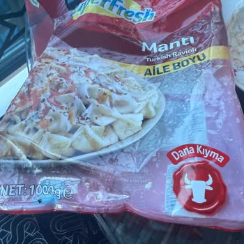 Süper Fresh Mantıda Kıyma Yok, Sadece Hamur Ve Tatsız Bir Ürünle Karşılaştım