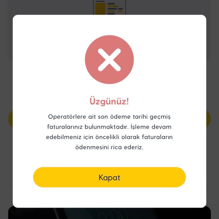 Vodafone Borç Görünmesi Nedeniyle Hat Değişikliği Yapılamıyor