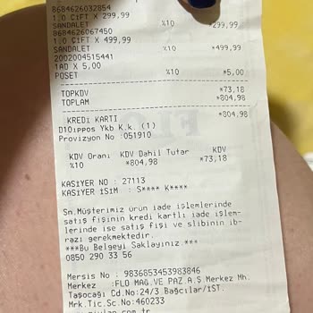 Ayağımı Yara Yapan Sandalet İçin Değişim Ve İade Reddi