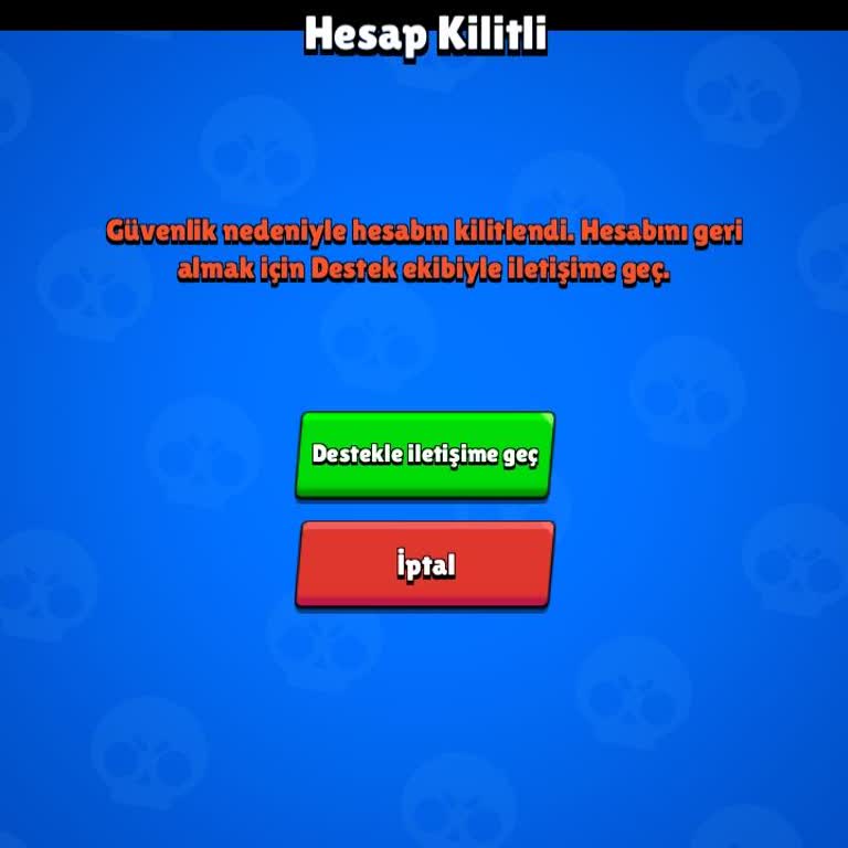 Satın Aldığım Brawl Stars Hesabı Kilitli Çıktı Erişim Sağlayamıyorum