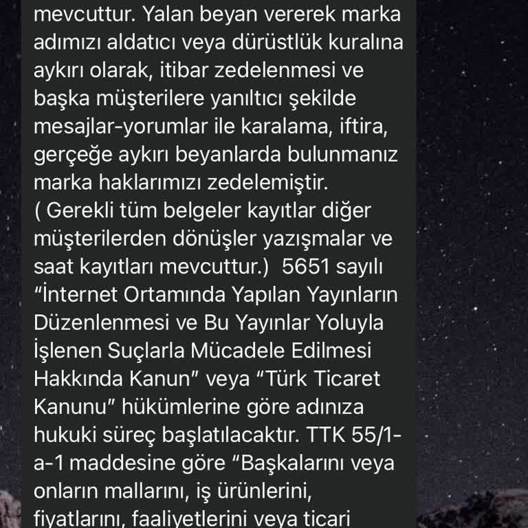 Geciken İade Ve İletişim Sorunları Nedeniyle Mağduriyet Yaşıyorum