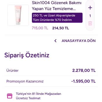 Siparişim Haksız Yere İptal Edildi, Kampanya İndirimi Ve Mağduriyetim Giderilmiyor