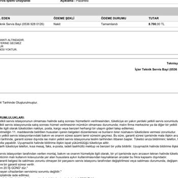 Bulaşık Makinem Sürekli Arızalı Servis Çözüm Sunmuyor Mağduriyetim Devam Ediyor