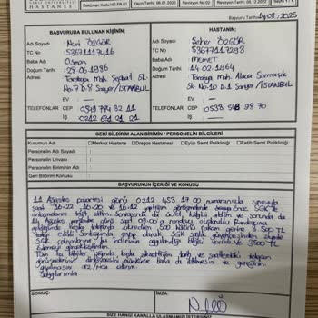 Yanlış Ücret Bilgilendirmesi Nedeniyle Mağduriyet Ve İade Talebi