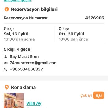 Tatil Rezervasyonu İptal Edildi Para İadesi Yapılmadı
