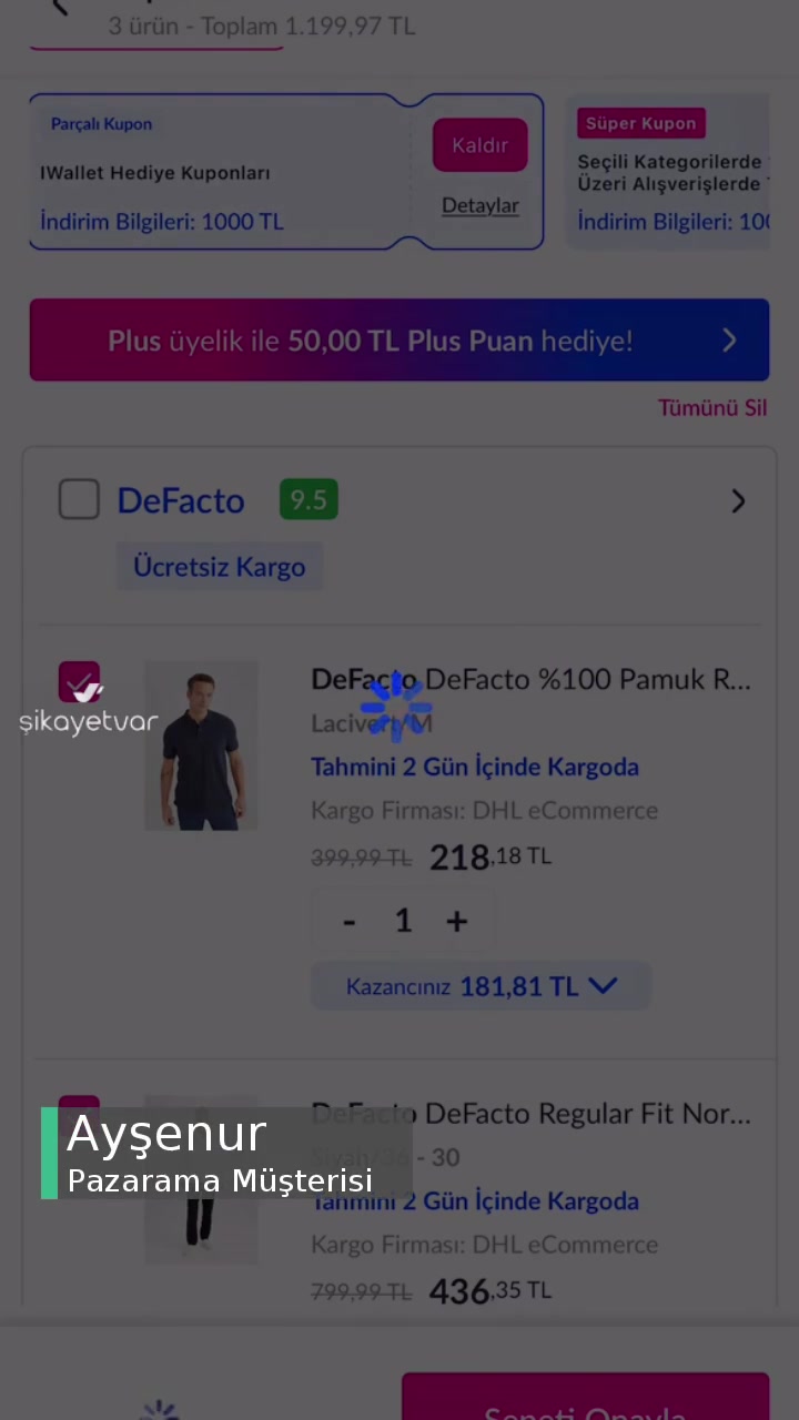 Pazarama Ödeme Adımına Geçilmiyor videonun kapak resmi