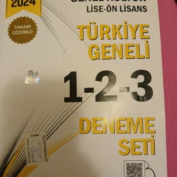 Deneme Seti QR Kodları Çalışmıyor Cevap Anahtarlarına Ulaşamıyorum