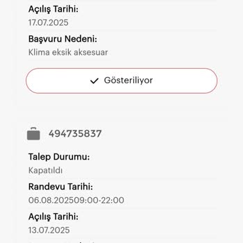 Arçelik Klimam 2 Aydır Soğutmuyor Servis Ve Müşteri Hizmetleri Çözüm Sunmuyor