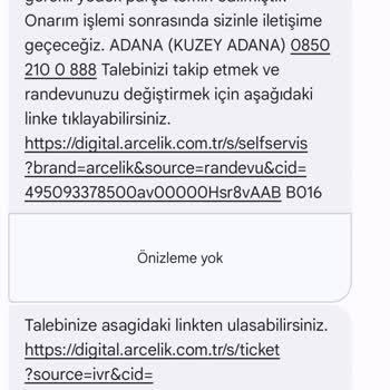 Arçelik Klimam 2 Aydır Soğutmuyor Servis Ve Müşteri Hizmetleri Çözüm Sunmuyor
